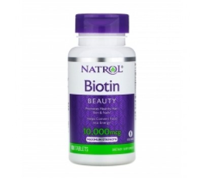 NATROL Biotin 10000 mcg 100 tabs