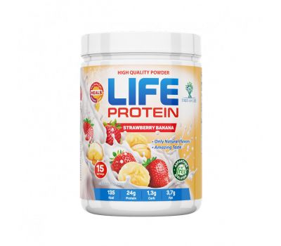 LIFE Protein Strawberry Banana 30g (Клубника банан)