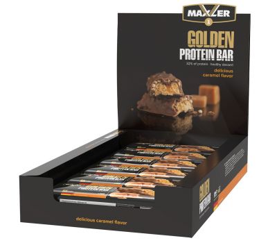 Maxler Golden bar 32% protein 65g 1 шт (Delicious Caramel)