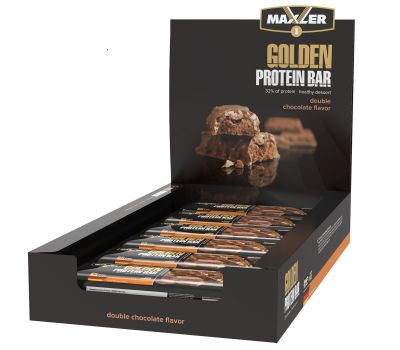 Maxler Golden bar 32% protein 65g 1 шт (Double chocolate) в SpartaFood