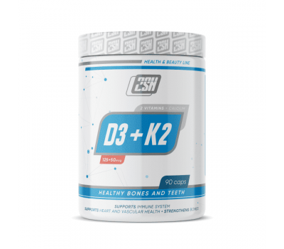 2SN Vitamin D3 + Calcium + K2 90 caps