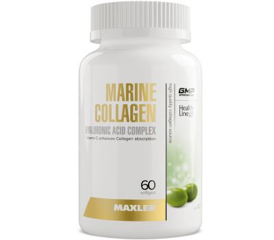 Maxler Marine Collagen Hyaluronic Acid Complex 60 softgels в SpartaFood