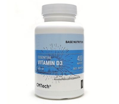 CM Tech Vitamin D3 600 ME 400 caps