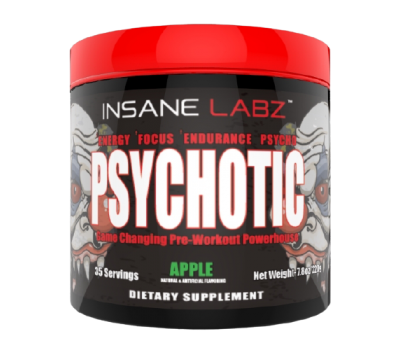 Insane Labz Psychotic 35serv (Green apple) в SpartaFood