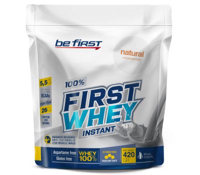 Be First Whey instant 420g (Без вкуса) в SpartaFood
