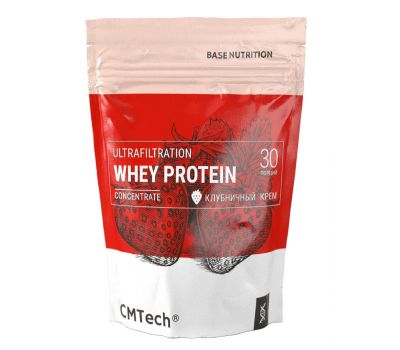 CM Tech Whey Protein 900g (Клубника)