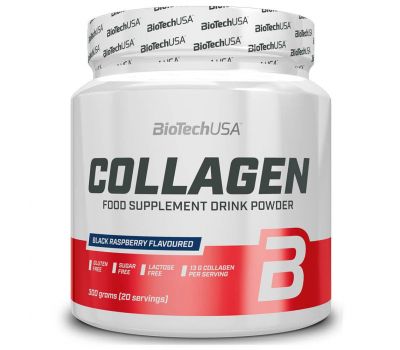 BioTech Collagen 300g (Черная малина)