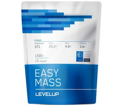 Level UP EasyMass 1500g (Пломбир)