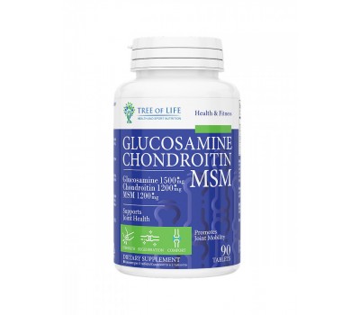Tree of Life Glucosamine - Chondroitin - MSM 90 tabs