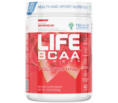 Life BCAA + Glutamine 400g (арбуз)