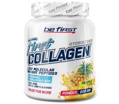 Be First Collagen + hyaluronic acid + vitamin C 200g (Ананас)