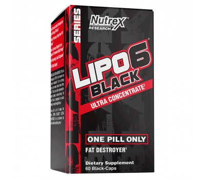 Nutrex Lipo-6 Black Ultra Concentrate 60 caps в SpartaFood