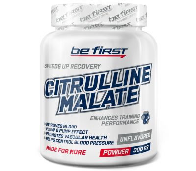 Be first Citrulline malate powder 300g (unflavored)