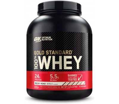 ON 100% whey gold standard 5lb (Rocky Road)
