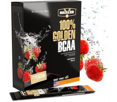 Maxler 100% Golden BCAA 7 g (Strawberry) в SpartaFood