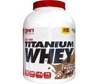 SAN 100% Pure Titanium Whey 5lb (2270g) (Chocolate rocky road)