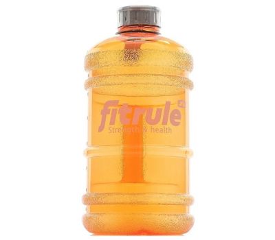 Бутыль FitRule металлическая крышка 2.2L (Оранжевый) в SpartaFood