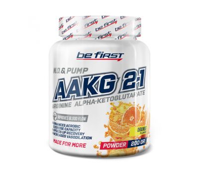 Be First AAKG powder 200g (Апельсин)