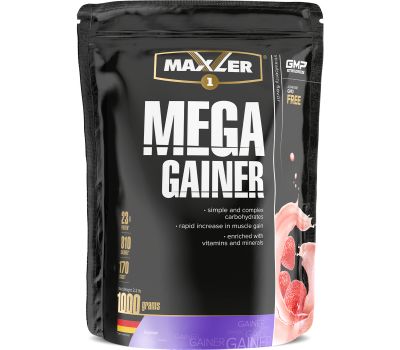 Maxler Mega Gainer 1000g (Клубника) в SpartaFood