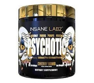 Insane Labz Psychotic Gold 35 serv 200g (Cherry Bomb) в SpartaFood