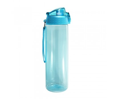 Пластиковая бутылка для питья 700ml -  Голубая